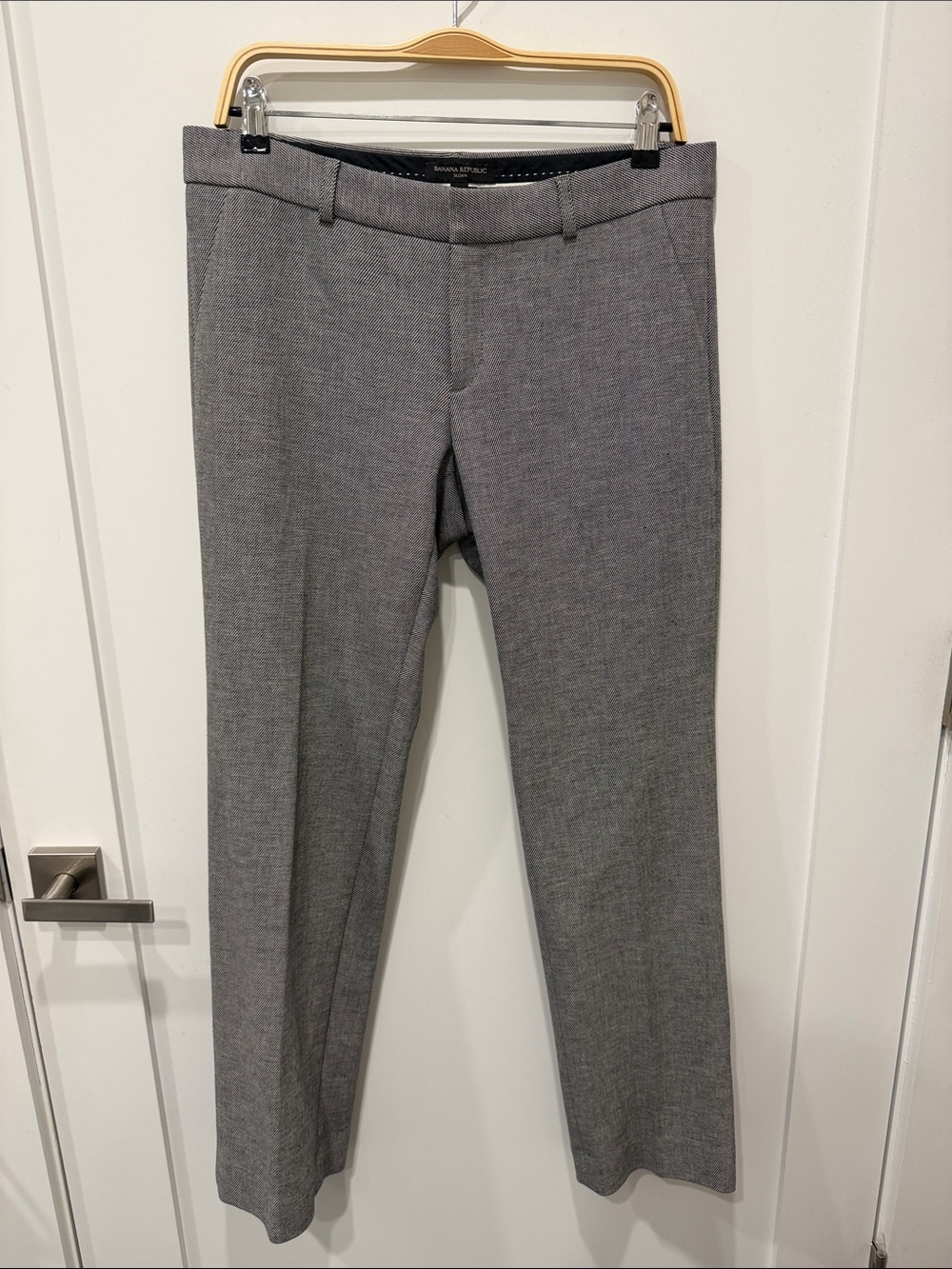 Banana Republic Women’s Sloan Gray Dress Pants 8